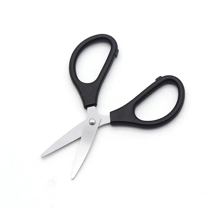 Stainless Steel Mini Scissors Hand Made Scissors for Students and Children Household Flat Head Thread Scissors Fabric Cutter 2