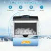 Maker Machine with Water Cooler Dispenser Combo, 48LBS/24H, S-M-L 3 Sizes Bullet Ice, Fast 6 Mins, 5LBS Ice Storage Basket, 2 Wa 3