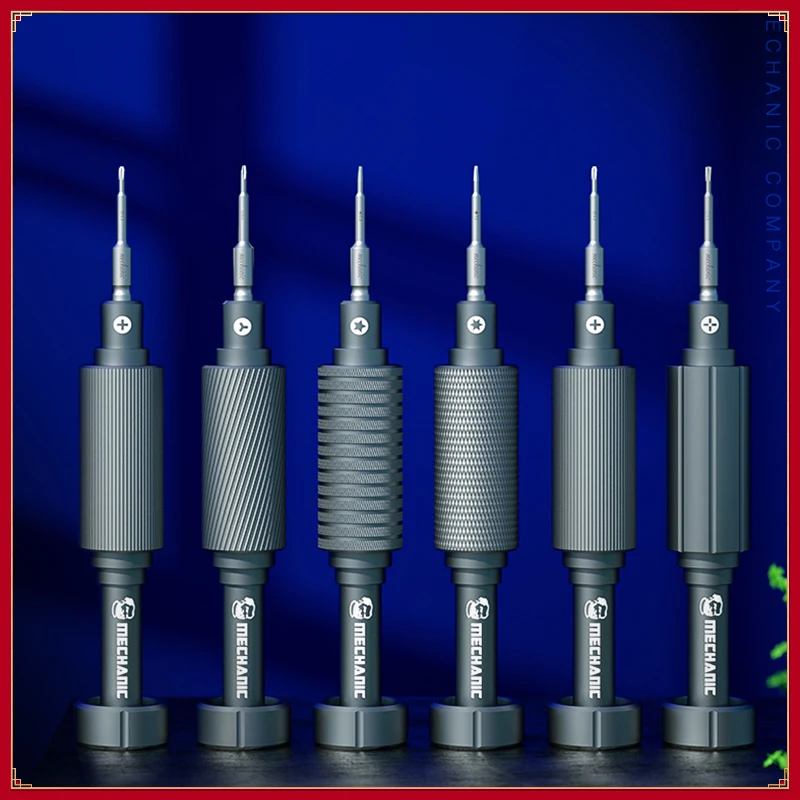 

MECHANIC 6in1 IShell MAX High Hardness Precision Screwdriver Plum blossom cross for IPhone bottom Internal disassembly tools