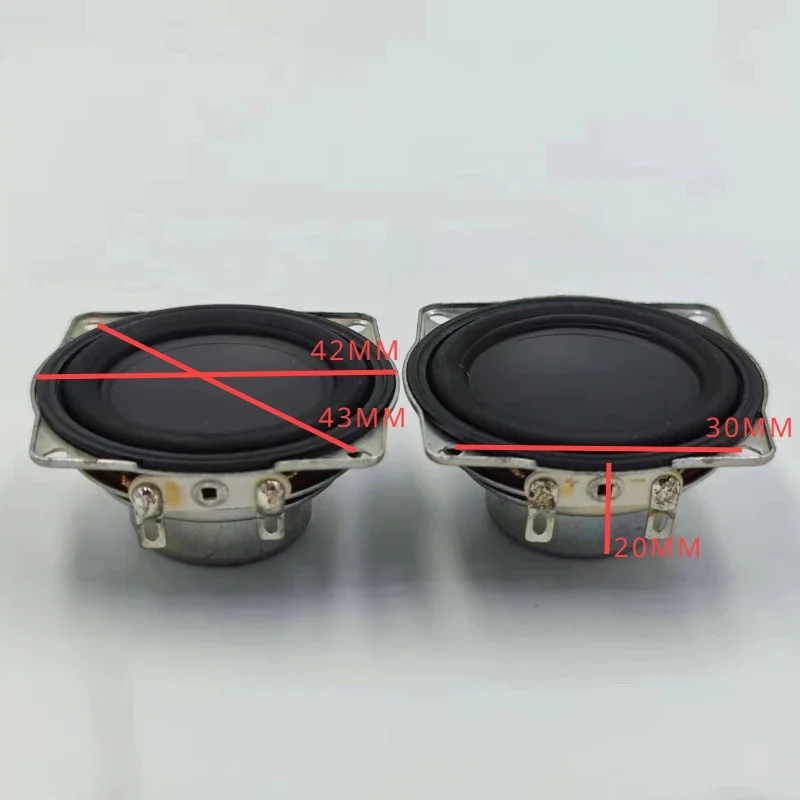 SOTAMIA 2Pc 1.5 Inch Neodymium Magnetic Full Range Speaker 4 Ohm 5W HIFI Speaker Loudspeaker for HM Harman Smart Bluetooth Audio 5