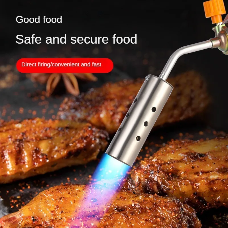 

Metal Welding Torch Gun Gas Burner Outdoor Camping Lighter Flamethrower Heating Ignition Welding Supplies Portable Gas Torch