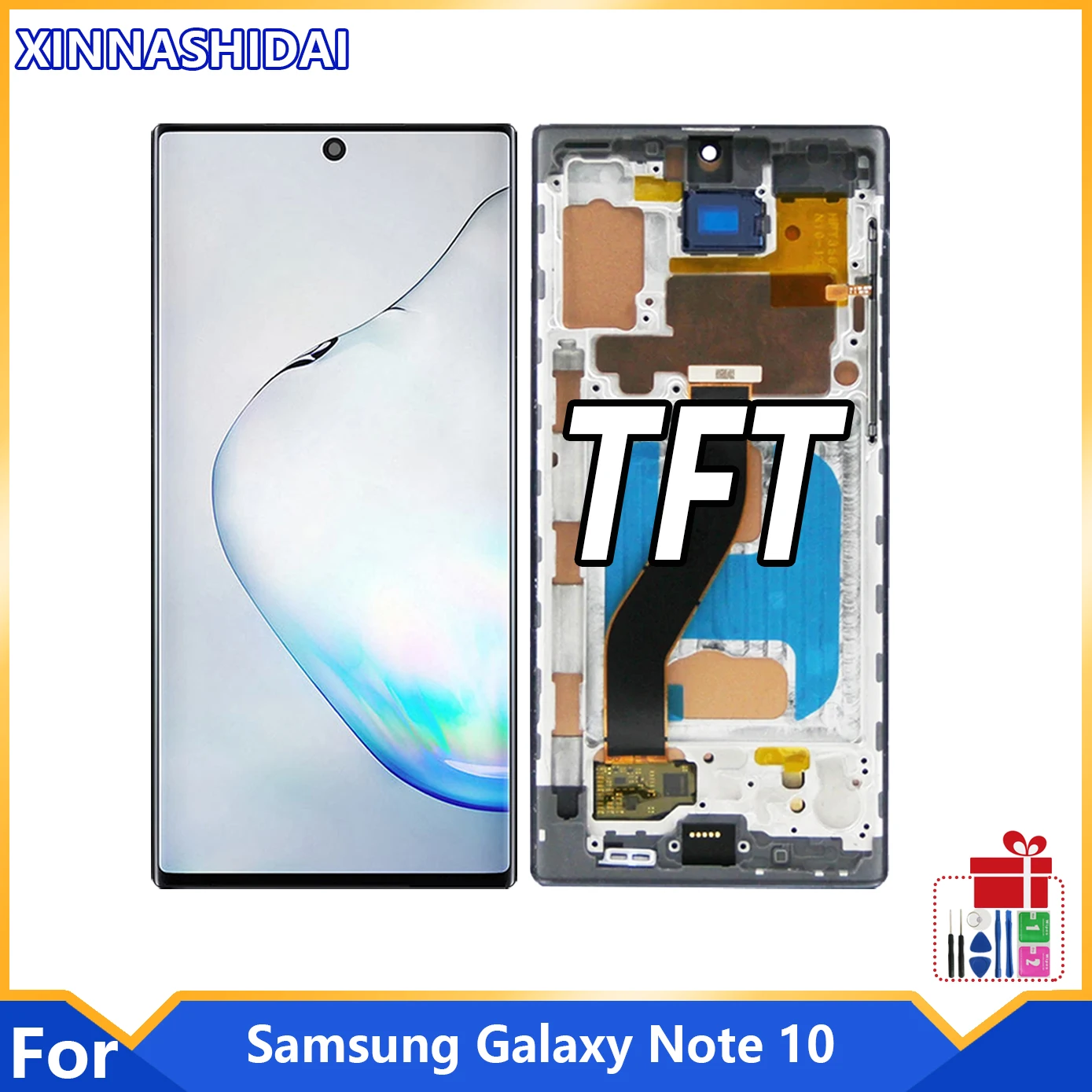 100NewTFTLCDForSamsungGalaxyNote10LCDDisplayTouchScreen