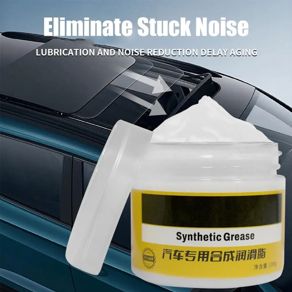 Car Sunroof Track Synthetic Grease Lubricating Gear Oil Grease Bearing Lubricant Noise Reduction Car Maintenance Accessories