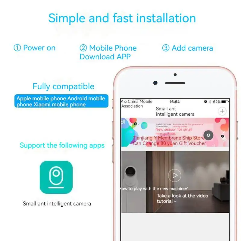 YI  1080p HD ī޶, IP 360  ,   ߰ ð, IR     ý