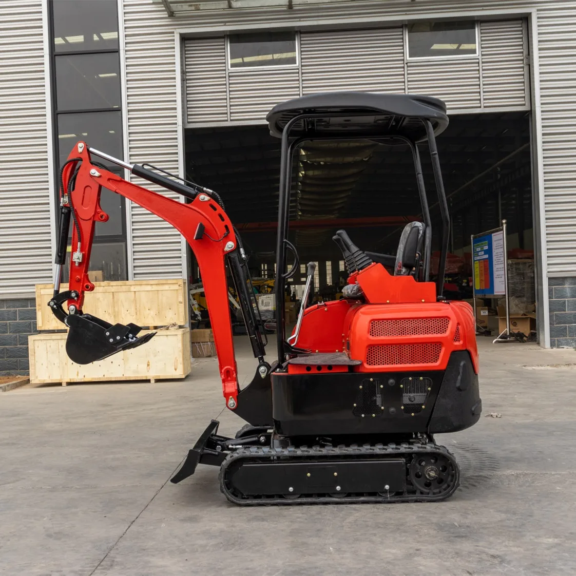 Mini Escavatore Idraulico Cinese Del Macchinario Movimento Terra Da 2 Tonnellate Con Il Prezzo Poco Costoso