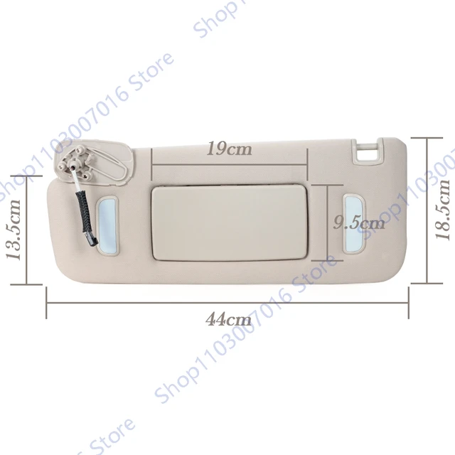 ンバイザー グレー サンバイザー 左側 右側 シボレー用 タホ用