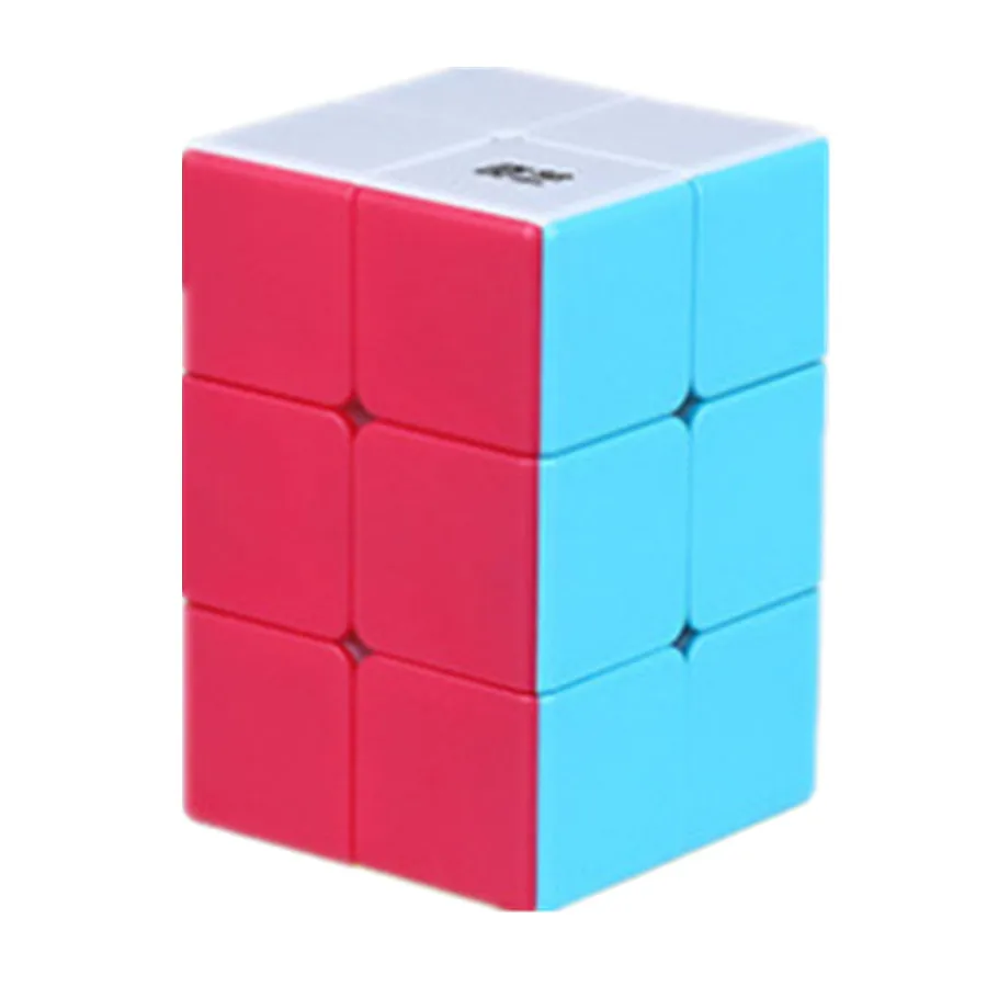 QiYi 2x2x3 Magic Cubes White Black Stickerless Professional Speed Puzzle Cubo Magico Educational Funny Toys For Children 3