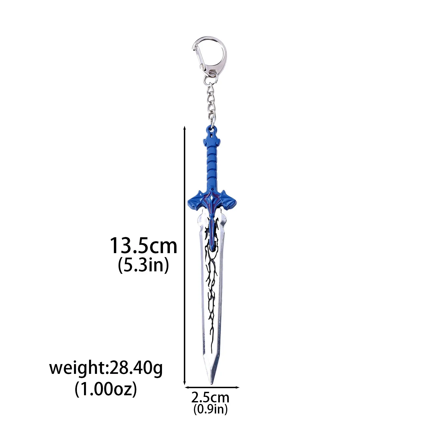 Anime Solo Nivellierung Cheng Xiaoyu Ritter Waffe Schlüsselbund Männer Hohe Schule Student Tasche Anhänger Fans Cosplay Requisiten Geburtstag Geschenk – Detail 8