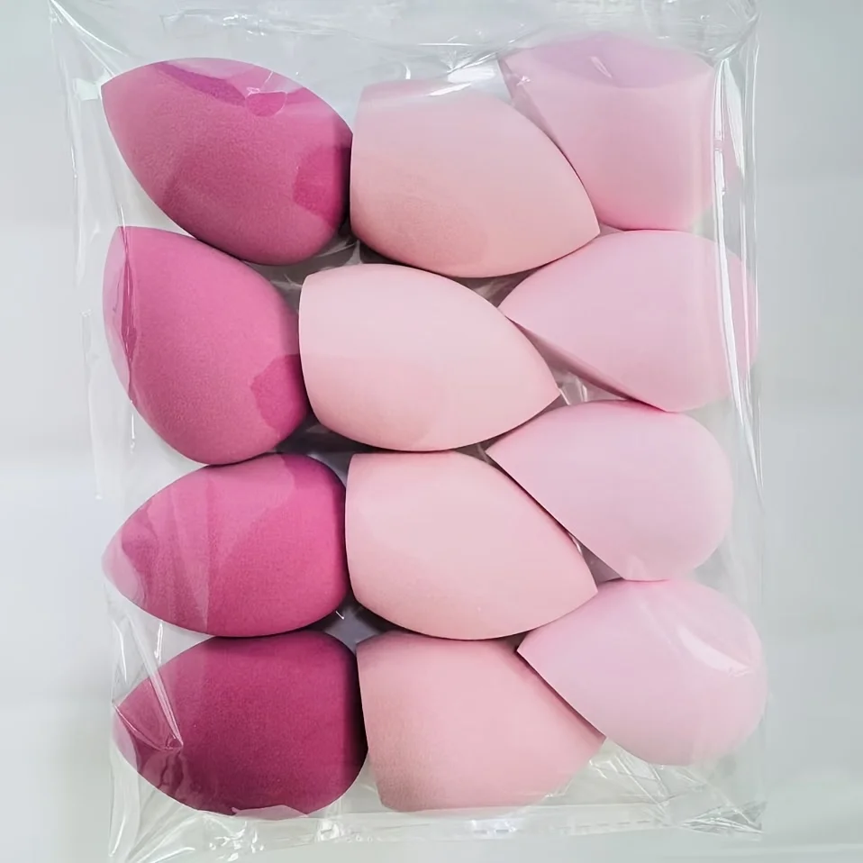 12PCS Sponges - Latex-Free, Dual Use for Liquid/Cream/Powder, Multi-Color Makeup Sponges for All Skin Types Makeup wholesale