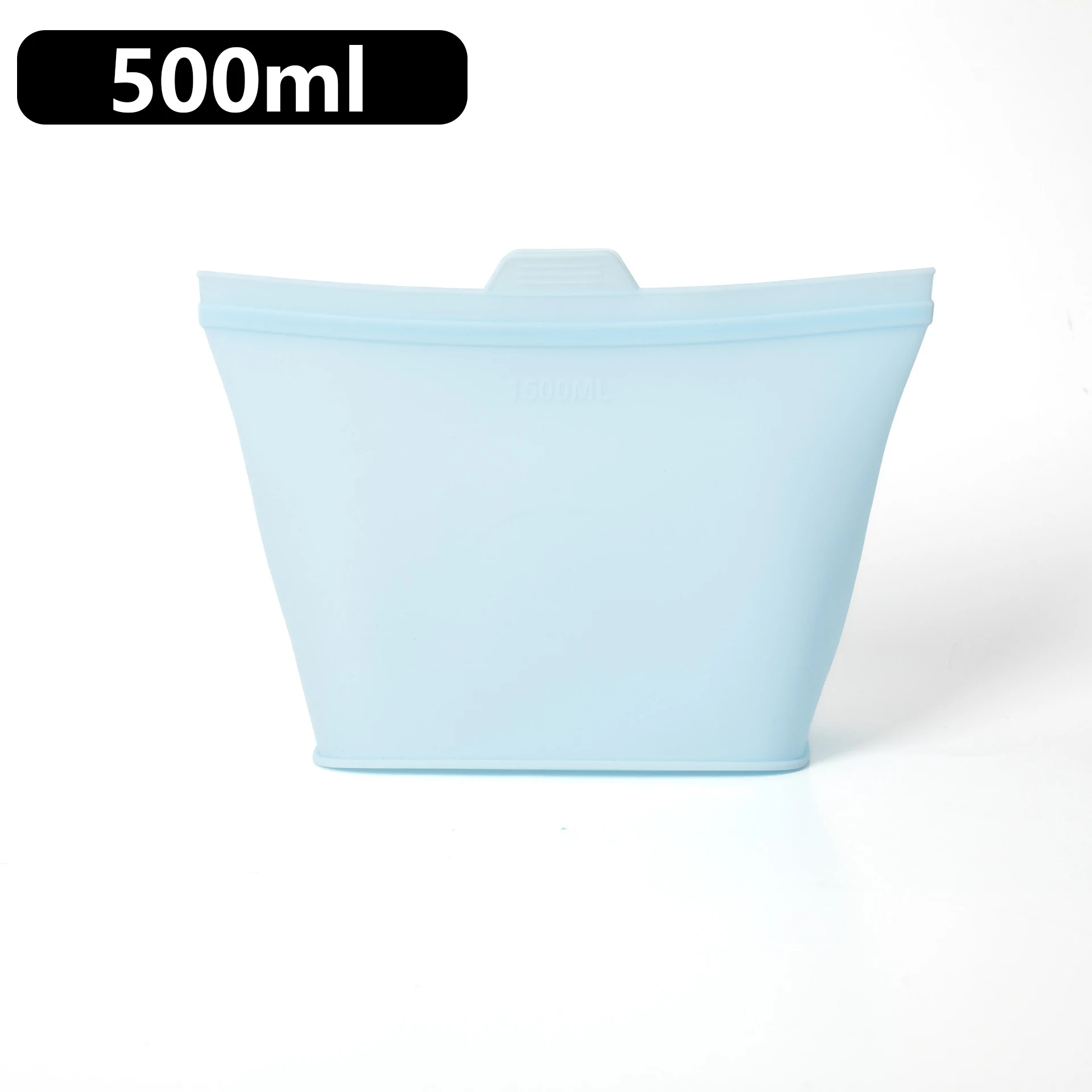 Reusable Food Grade Silicone Leak-Proof Storage Bag