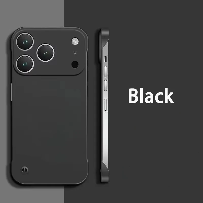 Borderless Ultra Slim Frosted Phone Case – Frameless Hard PC Design