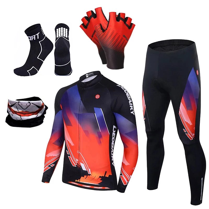 Phtxolue maglie Ciclismo uomo Set abbigliamento Ciclismo Maillot Ropa  Ciclismo Mountain Bike Bike abbigliamento Set Ciclismo - AliExpress