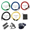 11Pcs/Set Portable TPE Tension Rope Set Anti-Break Durable Resistance Band Set Workout Bands Colorful Elastic Training Band 4