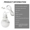 5-20PCS USB Light Bulb LED Camping Light Bulb Portable Emergency Light Hanging for Tent Emergency Fishing Hiking Garden Barbecue 6