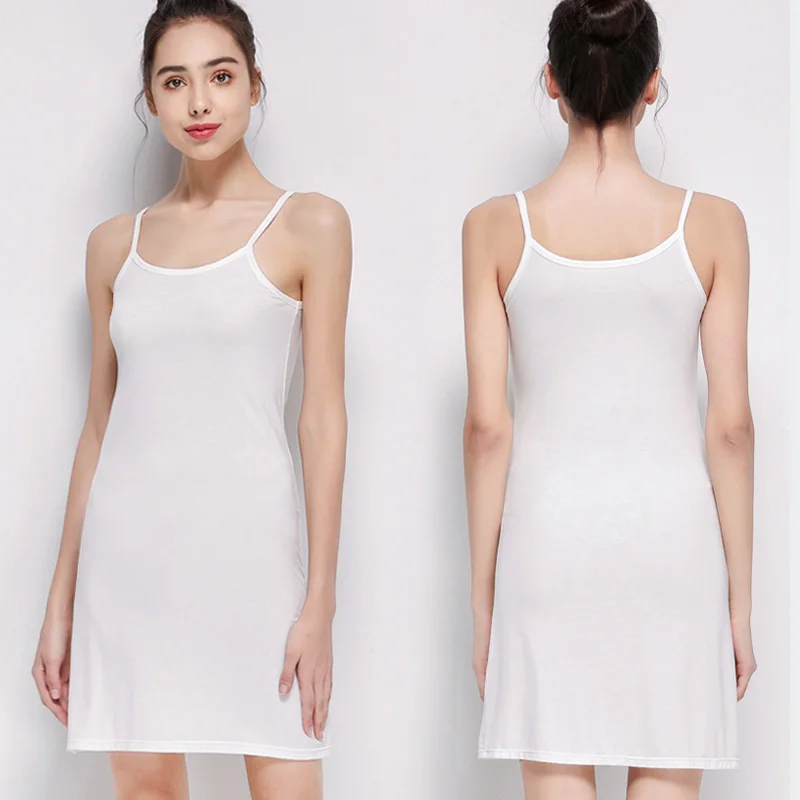 Womens full slip ladies under dress petticoat full length sizes 12-28 | eBay