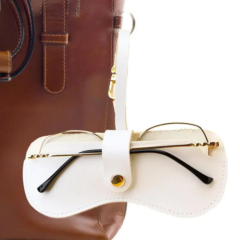 

Eyeglasses Bag Fashion Sunglasses Case Soft Eyeglass Bags Portable Slim Sunglasses Pouch PU Leather Eyewear Carrying Organizer