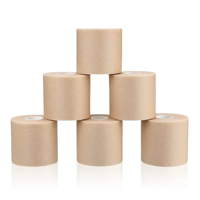 폼 언더랩 스포츠 테이프, 발목 손목 손 무릎용 운동 테이프 붕대, 프리 랩, 4/6 개  Best5