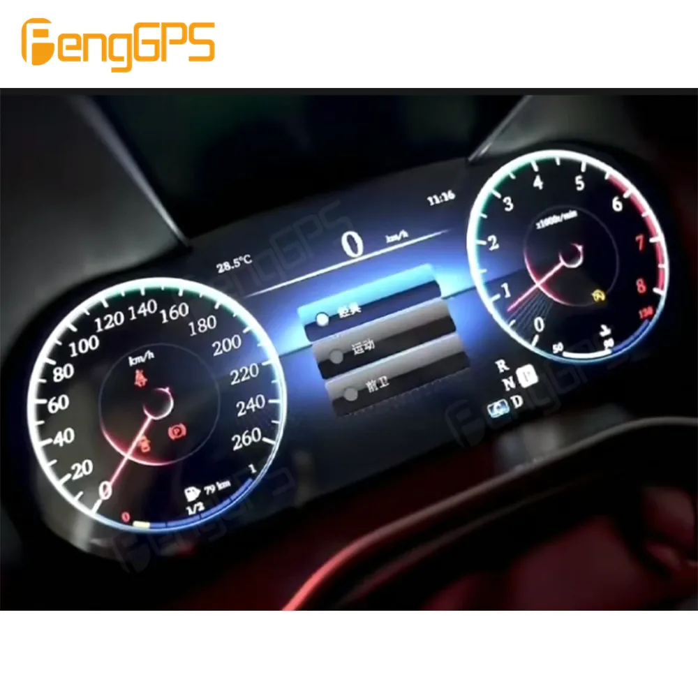 For Mercedes Benz A CLA GLA AMG 2013 - 2019 Car LCD Dashboard Digital Cluster Virtual Cockpit Instrument Speedometer Player Unit