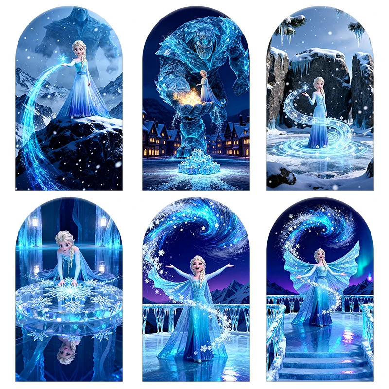 Figurines Elsa Reine des Neiges - Pouvoirs de Glace et Neige