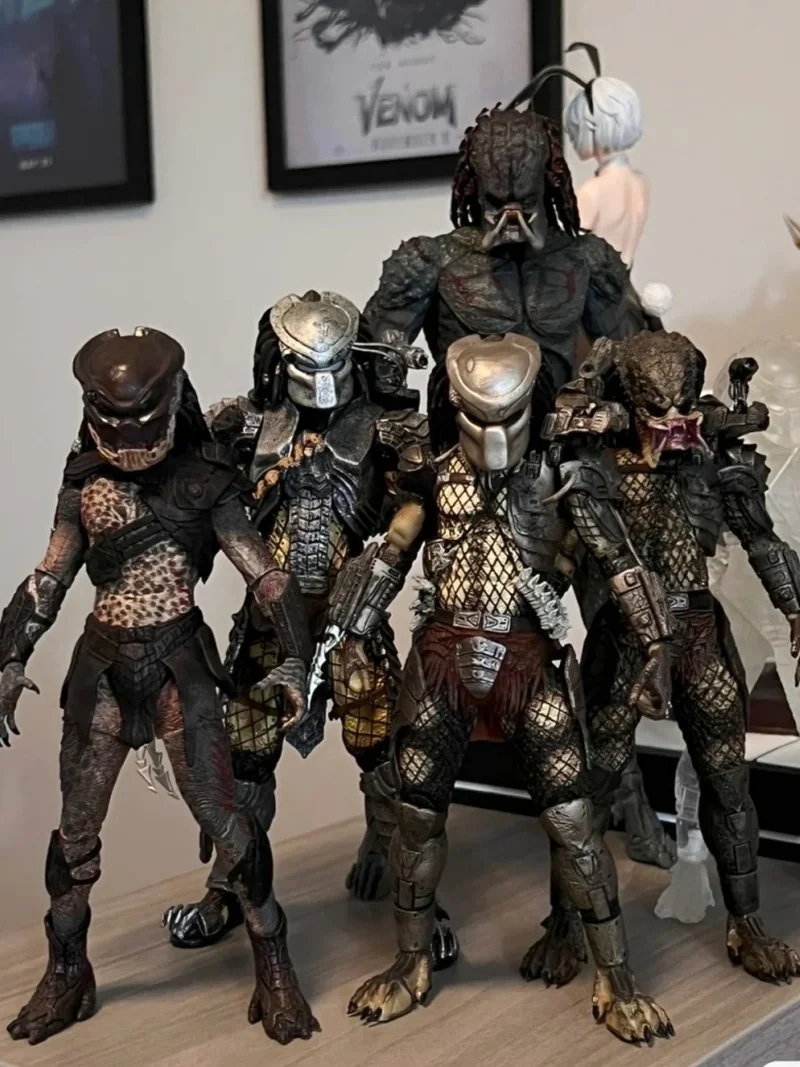 Neca Predator Latitant Figure Aliens Vs Predator Thermal Vision Latitant Predator Action Figure Model Toys Joint Mobile Doll