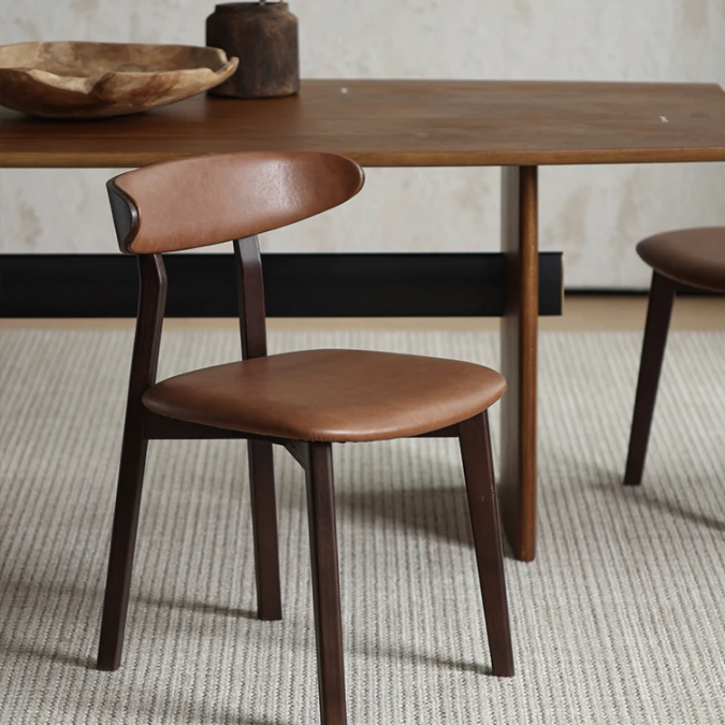 Simple Wood Restaurant Chair Japanese Ergonomic Makeup Unique Restaurant Chairs Bedroom Camping Cadeiras De Jantar Furnitures