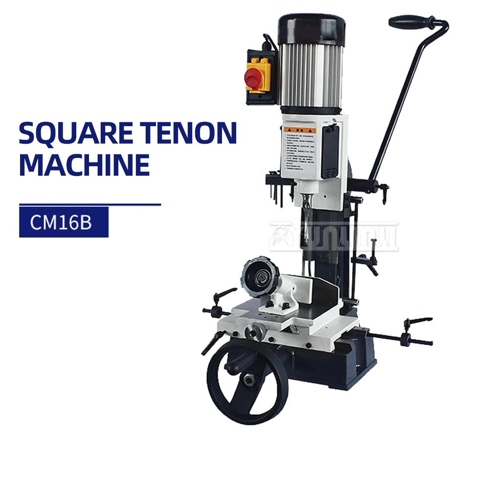 220V Woodworking Mortise Machine 1/2 HP Powermatic Mortiser With Chisel Bit Sets Benchtop Mortising Machine Square Tenon