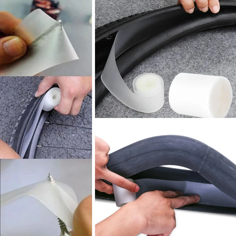 Bicycle Tire Liner 2pcs 26" 27.5" 29" 700C MTB Road Bike Anti-Puncture Proof Belt Tyre Protection Pad Bike Tire Repair Tool
