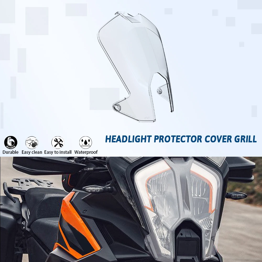 

For 1290 Super Adventure ADV S R Head Light Lamp Protector Guard Cover grill 2021-2023 Headlight Headlamp 1290SuperAdventureS