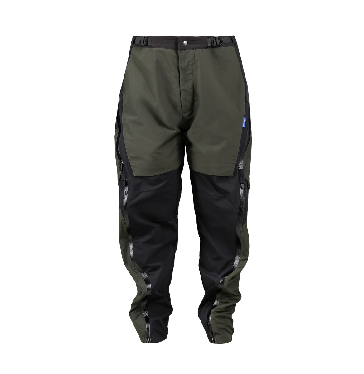 Reindee Lusion 21aw double shape zipper waterproof pants side molle waist adjustment stitching materials techwear gorpcore