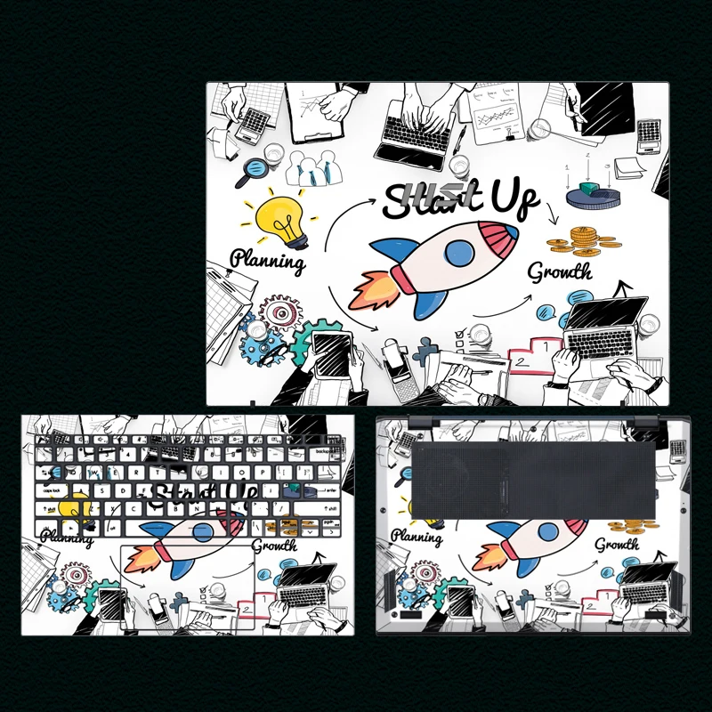 Laptop Skin for MSI Summit E13 E16 Flip Evo Print Vinyl Sticker for MSI Prestige 13 AI Evo A13M Protective Film