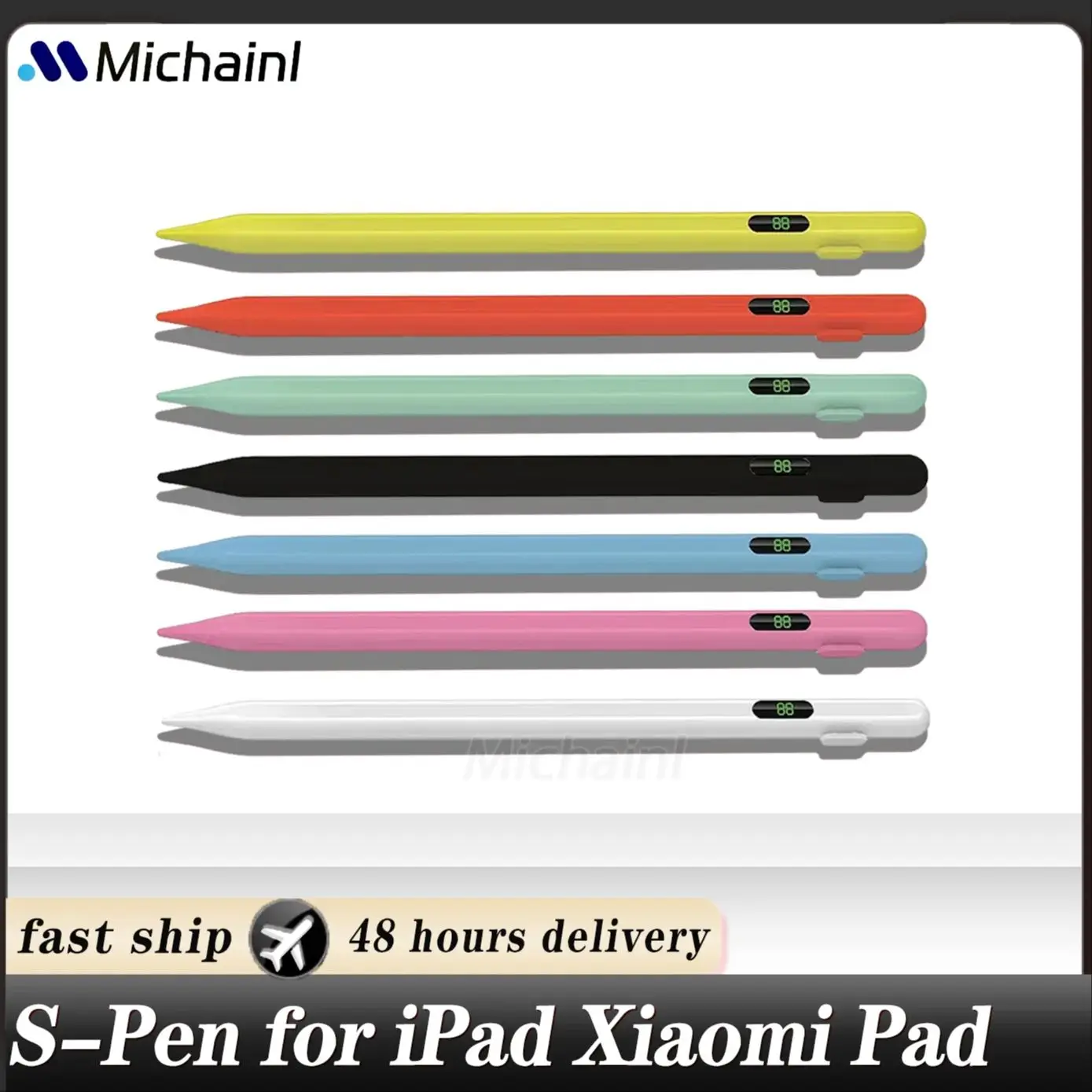 

For iPad Pencil without Palm Rejection Tilt,for Apple Pencil 2 Stylus Pen iPad Pro 11 for All Android iOS Tablet Phone Pen