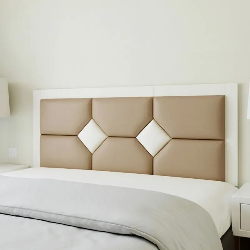 

Bed Headboard Modern Bedroom Furniture Self Adhesive Head Board Tete De Lit Bed Head Cabeceras Adesivas Para Cama Wall Panels
