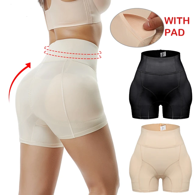 Women Padded Control Panties Shapewear High Waist Butt Lifter Seamless  Shape Curve Shorts Hip 3d Enhancer Tummy Body Shaper - Shapers - AliExpress