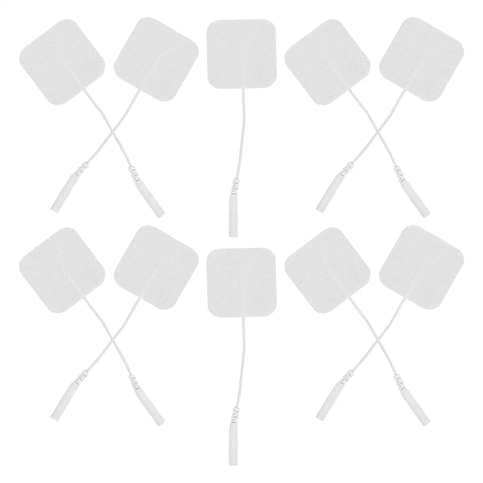 24 Pcs Pin Type Electric Shock Film Vive Replacemnt Pad Electrodos
