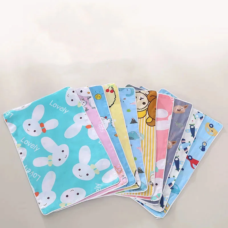 

Zipper Type Rectangle Pillowcase Pure Cotton Children's Pillow Cover Four Seasons Cartoon Kindergarten Children's Pillowcase