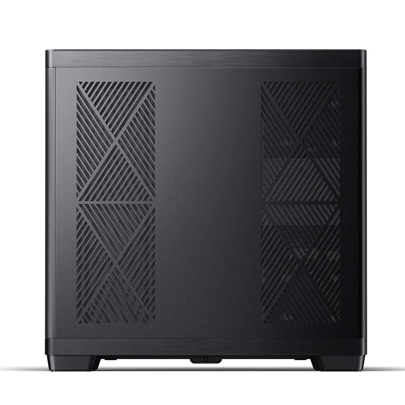 JONSBO TK-4 ATX 섀시 알루미늄 합금 프레임 블랙 하이퍼볼로이드 시뷰 섀시는 360도 수냉 시스템을 지원합니다. 블랙