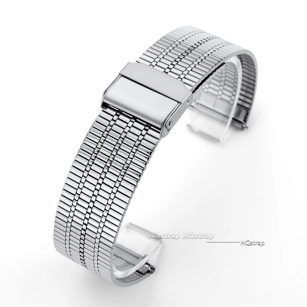 Elegant Stainless Steel Quick Release Watch Strap Bracelet - Universal Replacement Belt