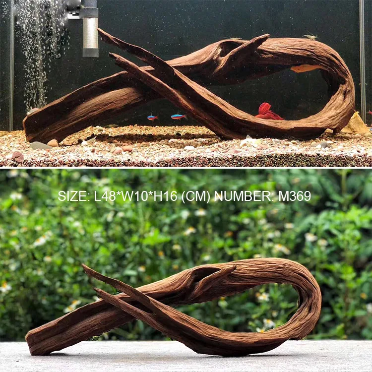 NaturalTreeTrunkAquariumDecorationSunkenWoodArtworkDecor