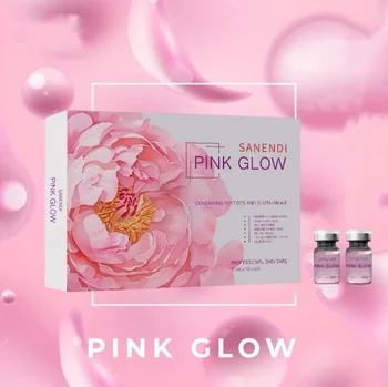 Siero Dr.Pen peptide liquido coreano rosa bagliore per potenciador di nicotinamide facciale schiarente linea sottile 10 fiale * 5 ml 1