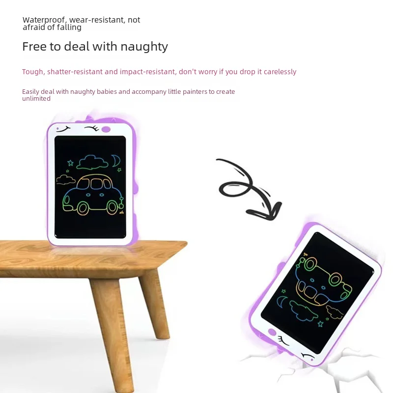 Children's LCD Writing Tablet Eye-protection Erasable Drawing Board Educational Toy Blackboard 8.5-inch For Kids