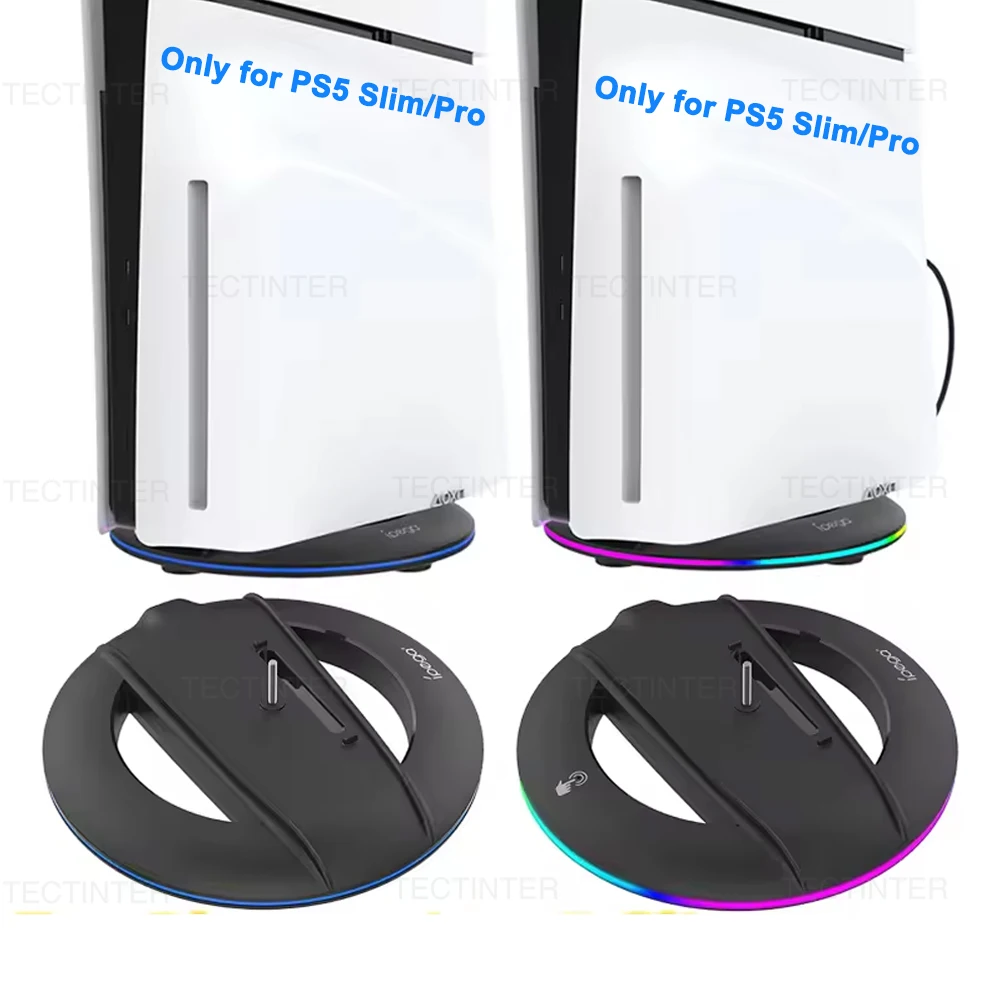 PS5 Vertical Cooling Stand With RGB Light