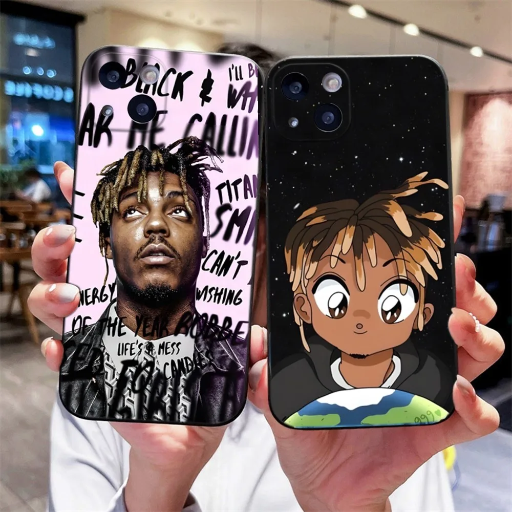 Custodia Per Telefono Rapper Juice W-Wrld Per Iphone 15,14,13,12,11 Plus,Pro,Max,Xr,Xs,X,7,8 Plus,Se,Mini Silicone Soft