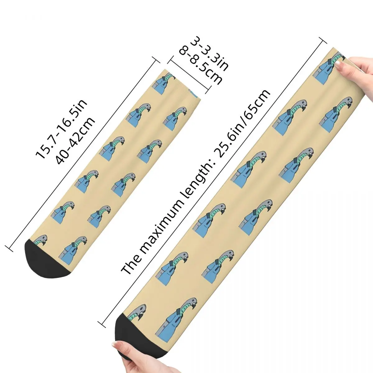 Office Pigeon sockings Long Socks Harajuku Comfortable Breathable Happy Gift sockings For Unisex