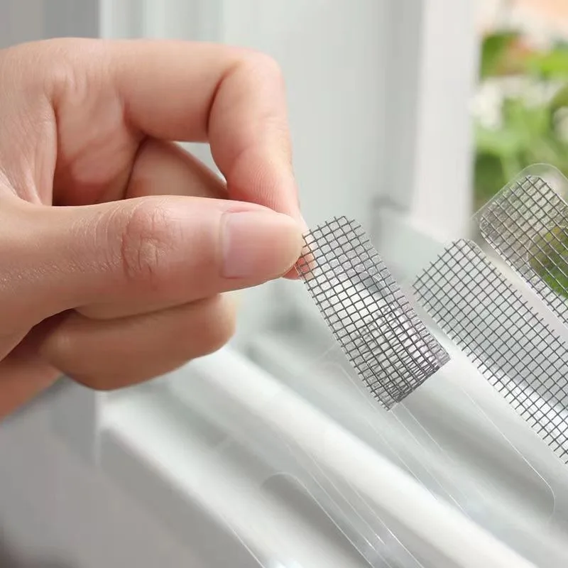 Window screen patch, Screen door mesh patch