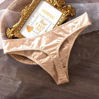 Ice injPanties-Sous-vêtements taille basse pour femme, lingerie sans couture, séchage rapide, slip respirant, doux pour la peau, slip intime 4