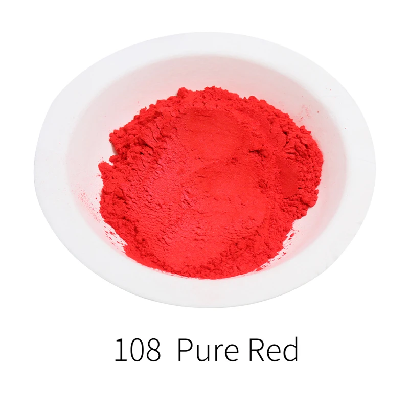 Watercolor Pigment Pearl Powder Pigment 50g Mica Powder for Craft Paper Arts Car Paint Soap Eyeshadow Fishing Rod Nail Decoration Colorful