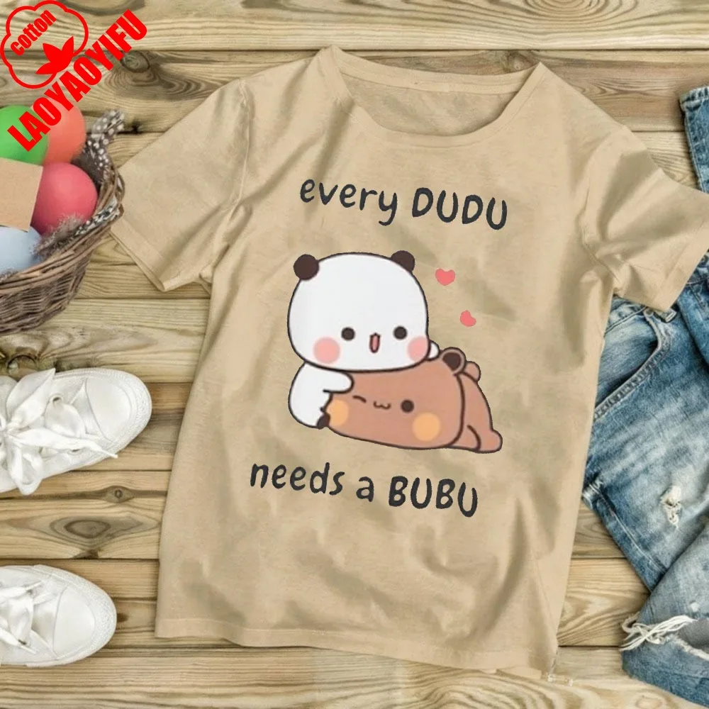 Panda Bear Hug Kawaii Unisex Anniversary Tee