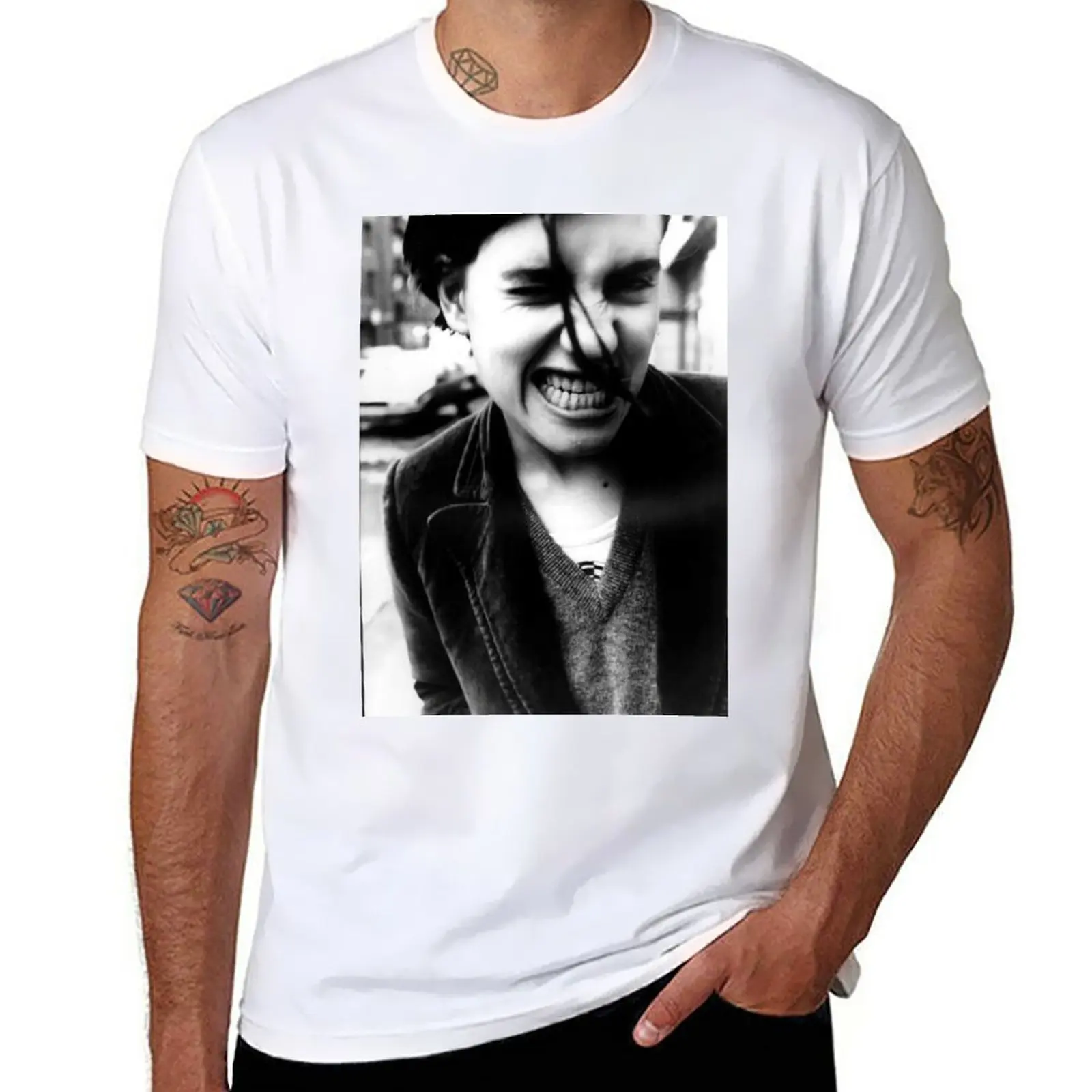 

J U S T I N E #2 T-Shirt oversizeds animal prinfor boys quick drying summer tops workout shirts for men