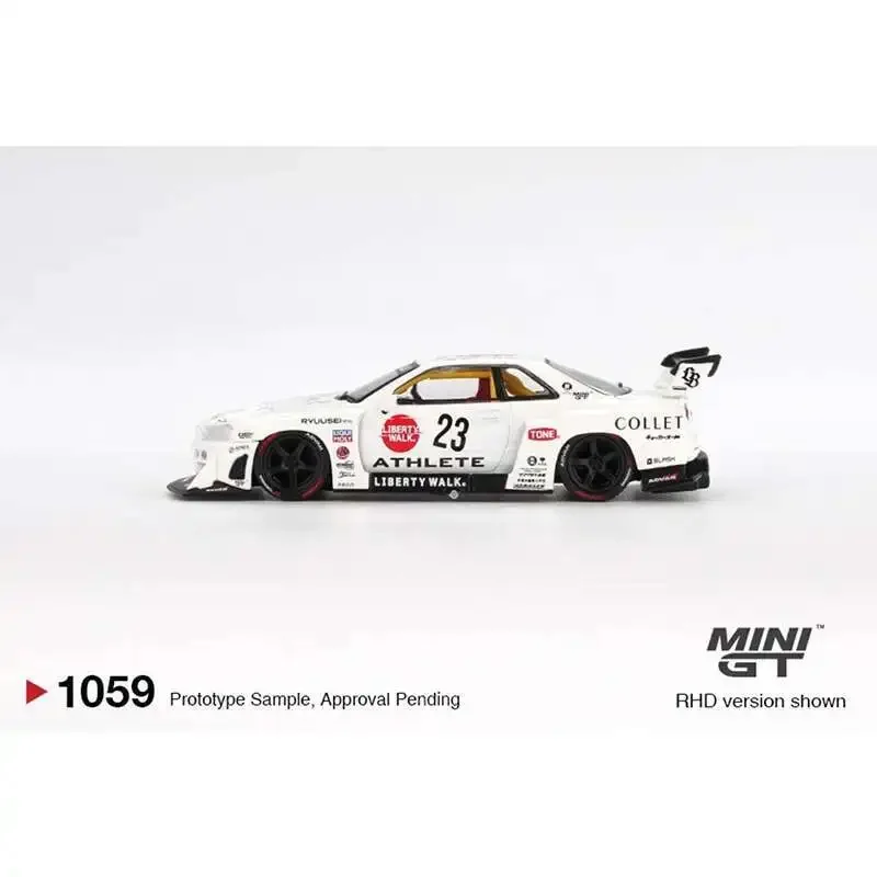 MINIGT 1059 1:64 LBWK Nissan LB ER34 Super Silhouette ATHLETE