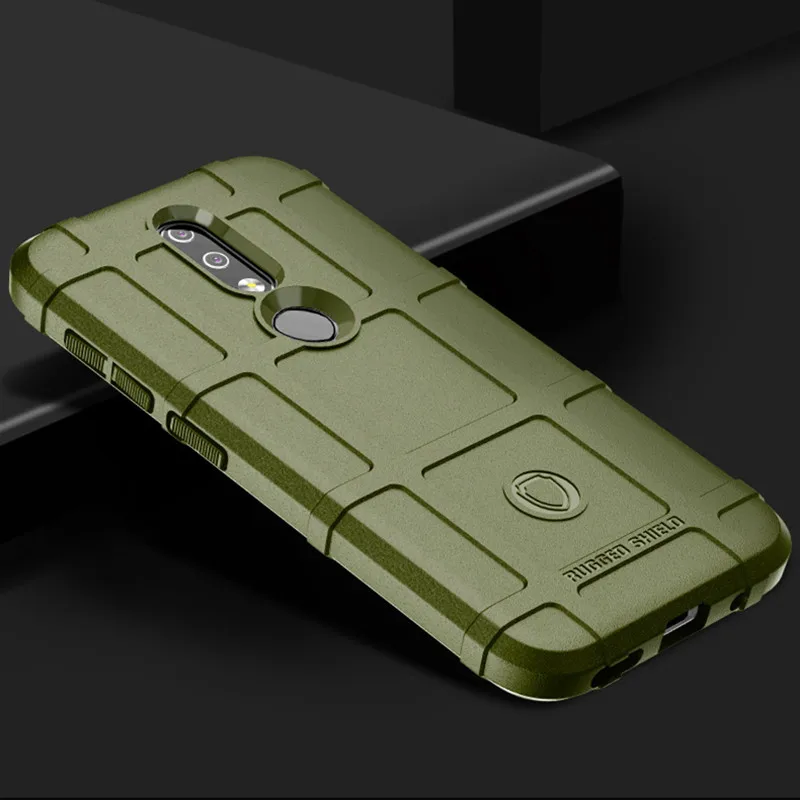 Silicone Shield Armor Heavy Duty Shockproof Rubber Matte Phone Case
